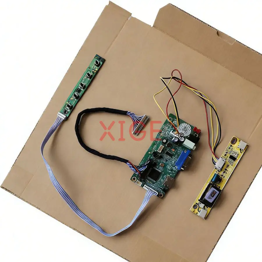 

For B150XN05 QD15XL15 LP150X12 QD15XL11 LCD Display Drive Controller Board Kit DIY 1024*768 2-CCFL 30 Pin LVDS VGA+HDMI 1024x768
