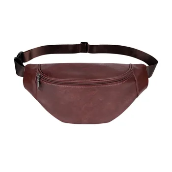 Eenvoudige mode heuptasjes borsttas grote capaciteit crossbody heuptas casual waterdicht buitensport dames heren heuptas