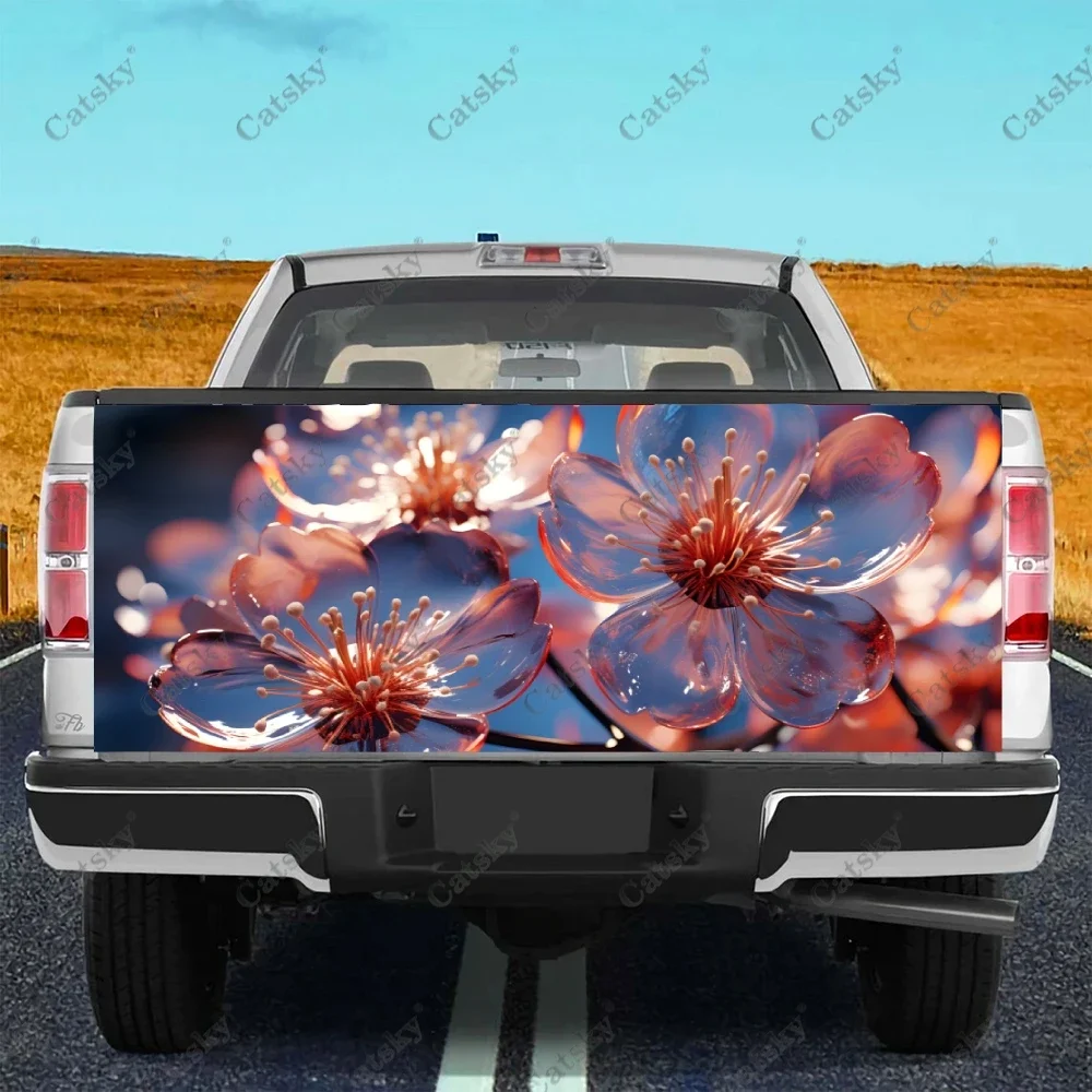 

Cherry blossoms Car sticker rear auto appearance pain car custom decorative pattern accessories decal sticker