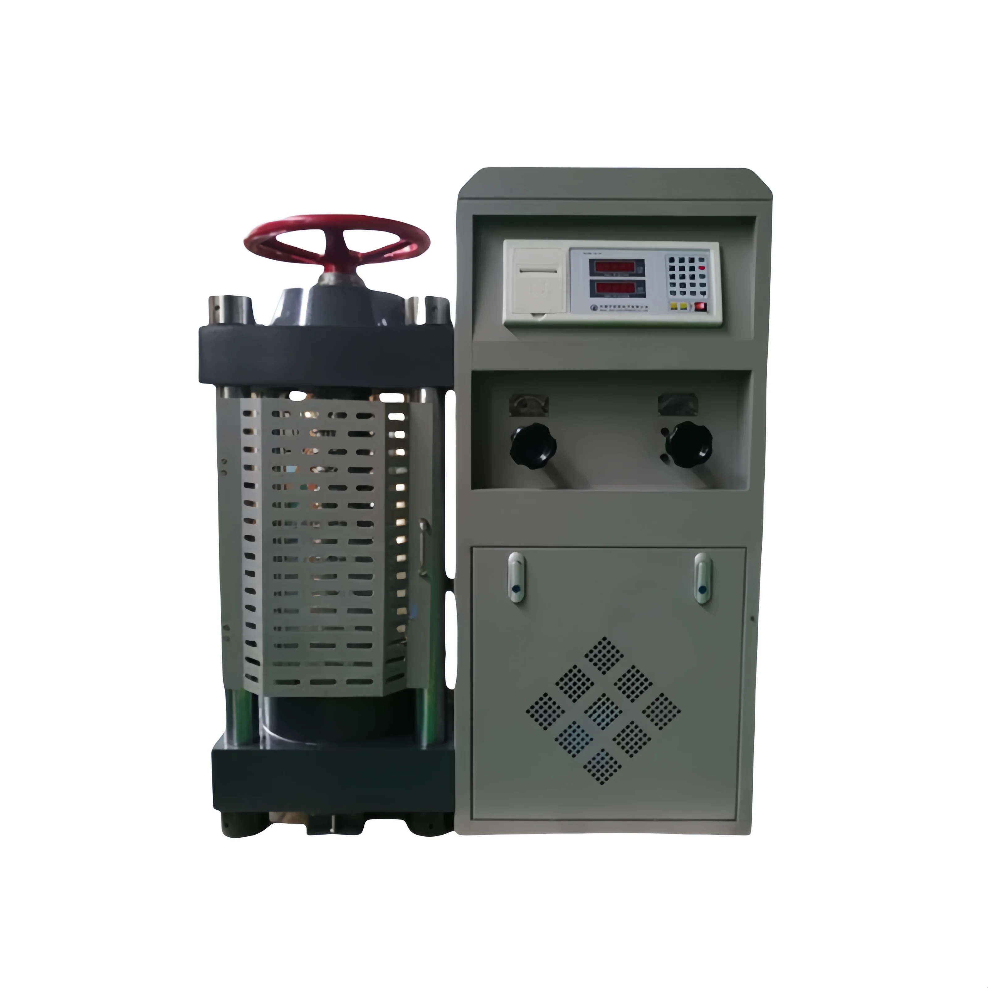 Hydraulic Manual Compression Testing Machine With Digital Display For Construction Material Laboratory