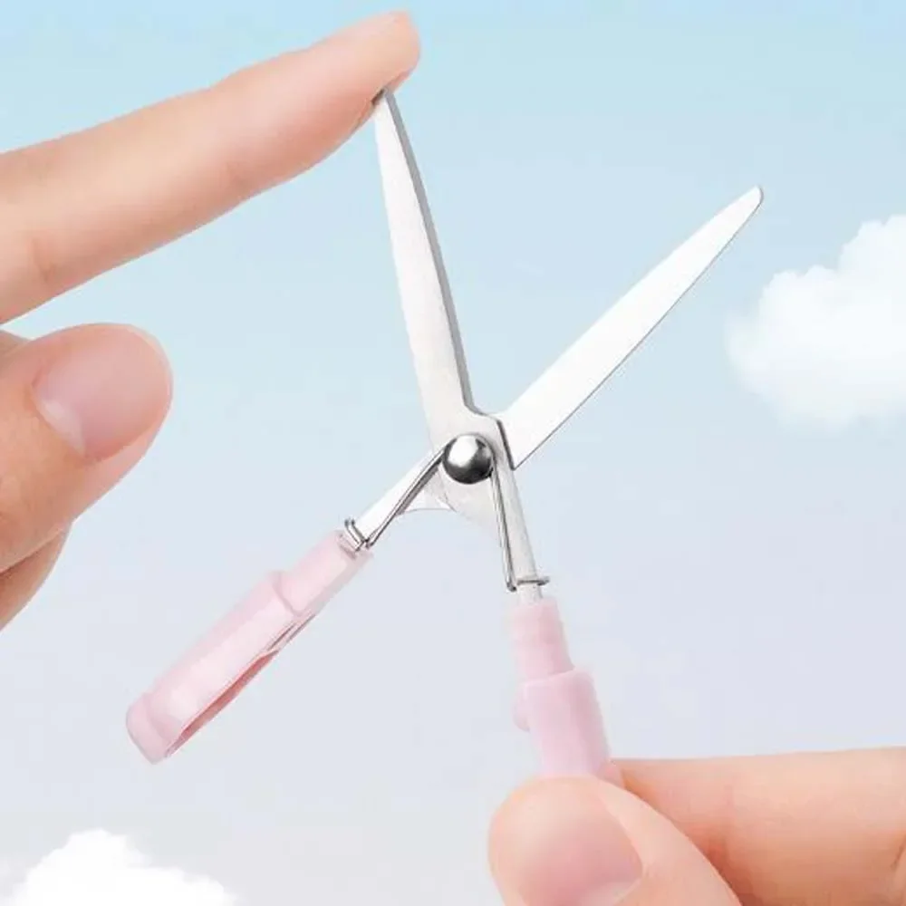 لطيف القط مخلب مقص المحمولة الملونة مقص صغير الإبداعية القلم دفتر الأستاذ أدوات التدرج عناصر القرطاسية مقص للحرف اليدوية هدية #3