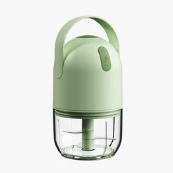 Wireless Electric Usb Rechargeable Electric Food Garlic Processor Mixer Baby Mini Food Chopper Blender