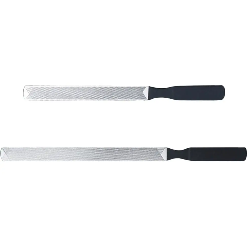 

2pcs Black Files 13cm 18cm Manicure Files Practical Nail Care Nail File Set Tools Set Metal File