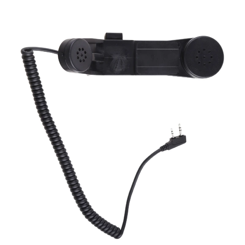 K Plug H-250 Ztac Airsoft Headphone Aksesoris untuk UV-5R Radio Militer