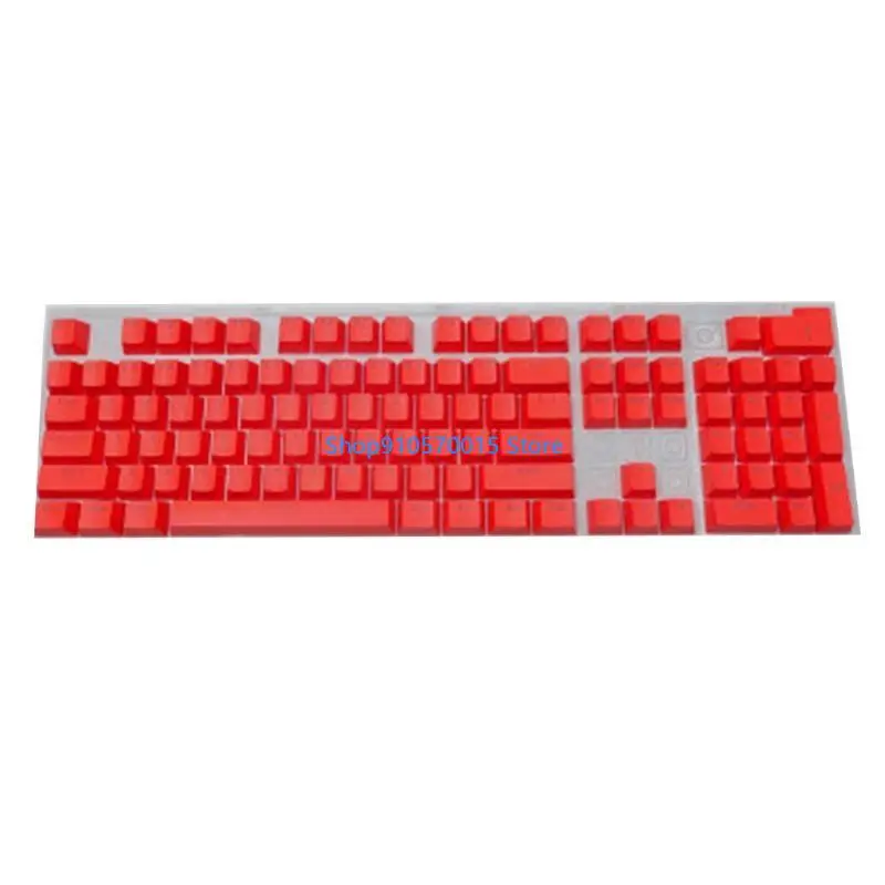 B95C 104pcs/pack ABS Backlit OEM Translucent Keycap for Mechanical Keyboard MX Switch