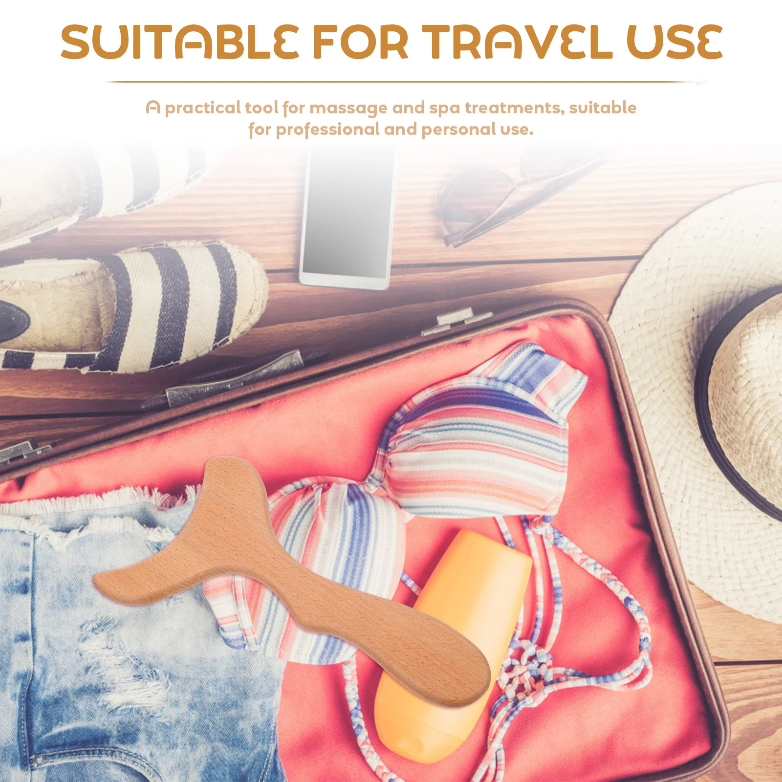 لوحة تدليك خشبية على شكل سمكة أداة كشط الجسم والوجه والرقبة والظهر لوح تدليك لتجريف ميريديان والاسترخاء
