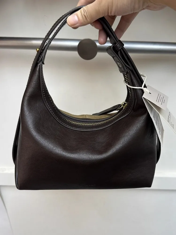 Fashion Women Softshell Suede Leather Handbag Spliced Pu Leather Small Totes Vintage Strap Shoulder Bag Zip Hobos Crossbody Bags
