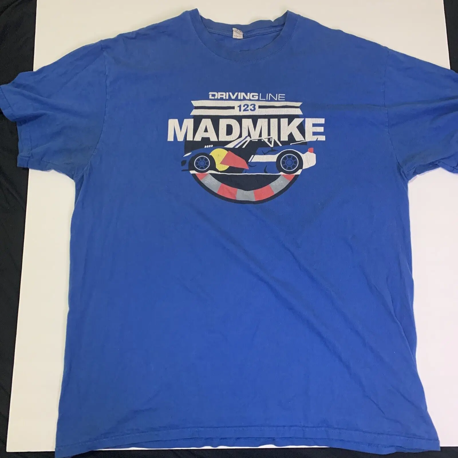 Driving Line 123 Mad Mike (Men’s size Medium) T Shirt