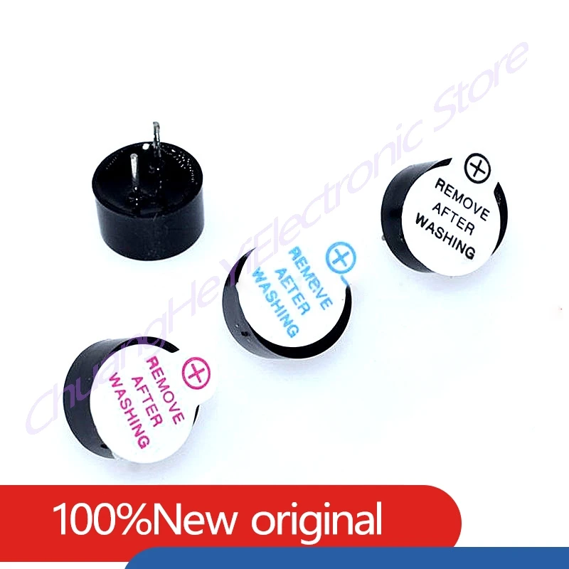 10Pcs/Lot 3V/5V/12V Active Alarm Buzzer Beeper 9*5.5mm Mini Active Piezo Buzzer Fit For Arduino DIY Electronic Buzzers 0905