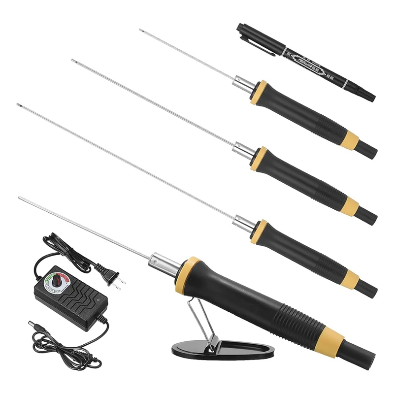

PWS 6Pc Foam Cutter Electric Hot Wire Cutter Pen Tools Kit,4In,6In,8In Foam Board Cutter With Stand,For Foam Cutting US Plug