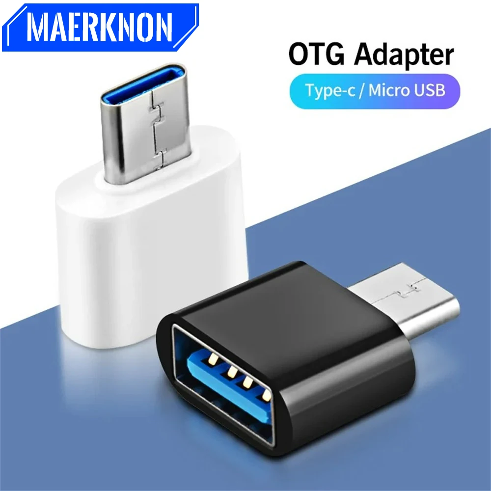 USB 3.0 OTG Adapter Type C Female to Micro USB A Male Converter For MacBook Air Pro iPad Samsung Xiaomi USB Type C OTG Converter