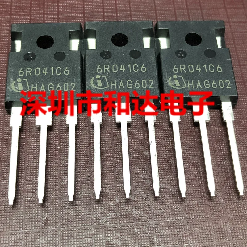 10PCS/Lot 6R041C6 IPW60R041C6  TO-247 650V 78A  Really Stock Original Best Quality Guarantee Fast Shipping