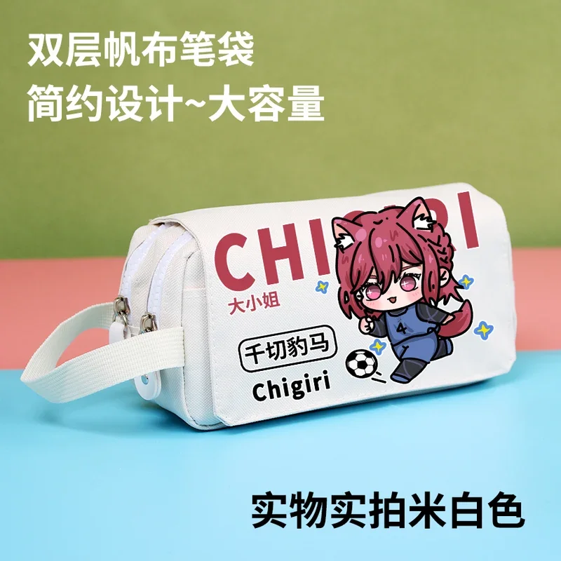 Anime Blue Lock Chigiri Hyoma Bachira Meguru Bleistift Box Cosplay Fall liefert Briefpapier Lagerung Stift Tasche Schule