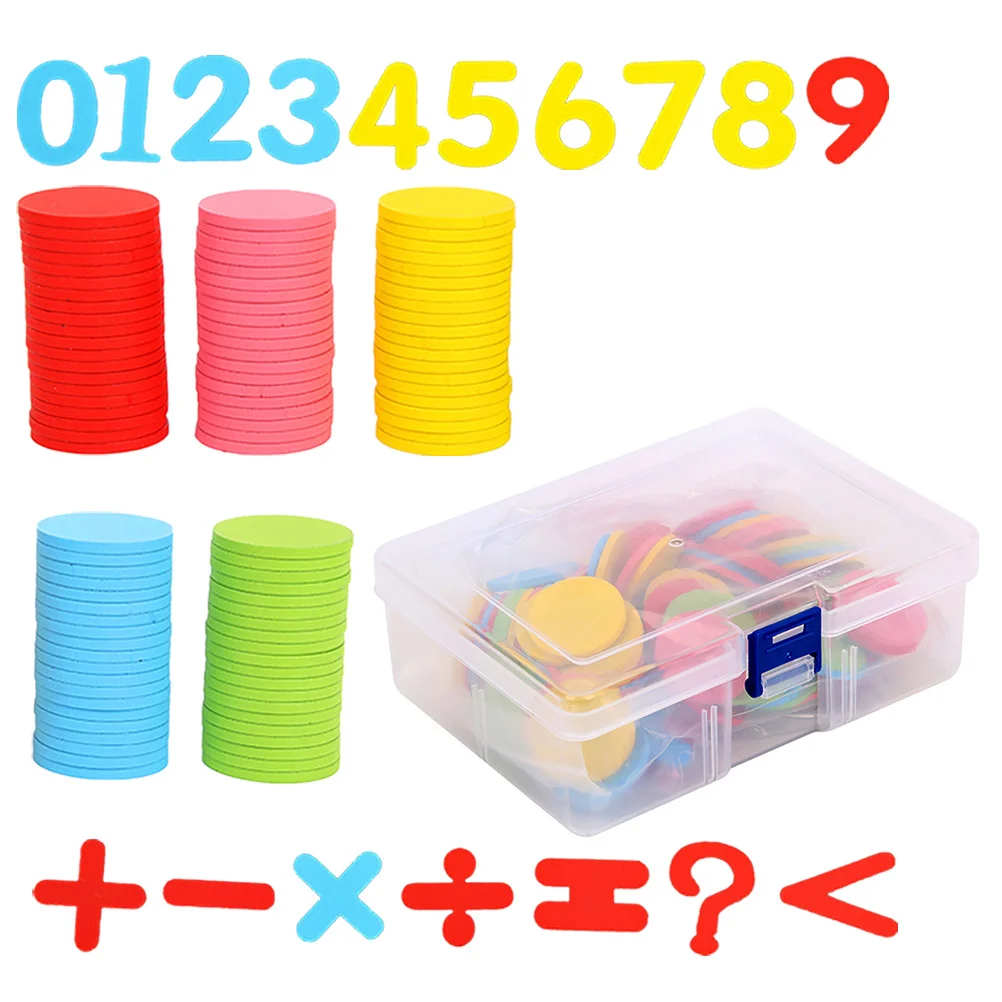 أقراص مستديرة الحساب التعليمي الرياضيات تعلم طفل عد الأرقام الإدراك التعرف على الألوان مادة آمنة ناعمة في وقت مبكر