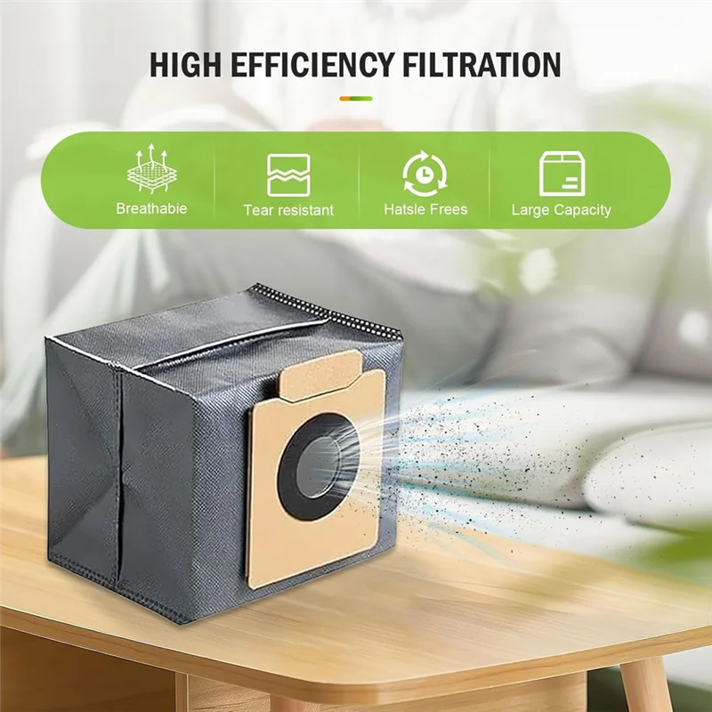 

BOFO 12 упаковок сменных мешков для пыли для пылесосов Eufy Clean X8 Pro X10 Pro Omni Robot