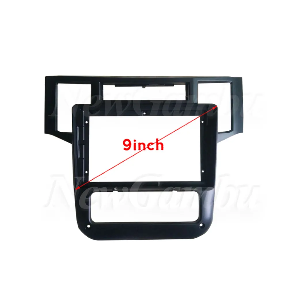 9 inch Car DVD Frame Fitting Adaptor Dash Trim Kits Facia Panel For Sgmw Wuling Sunshine 2011-2014 Android Radio