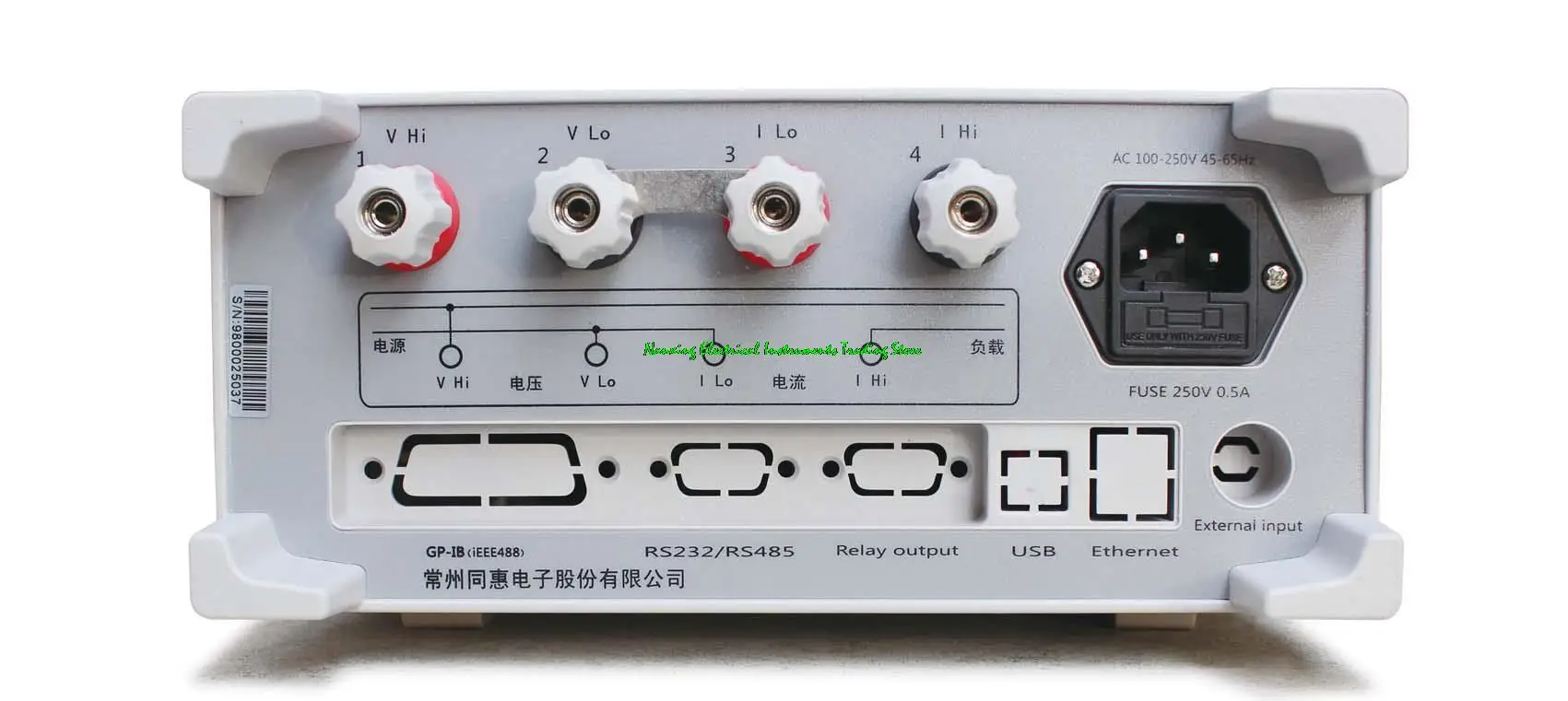 Tonghui TL3310 Single-phase AC/DC digital power meter AC 5-600V, 0.5mA-20A, can test V, A, W, PF, Hz