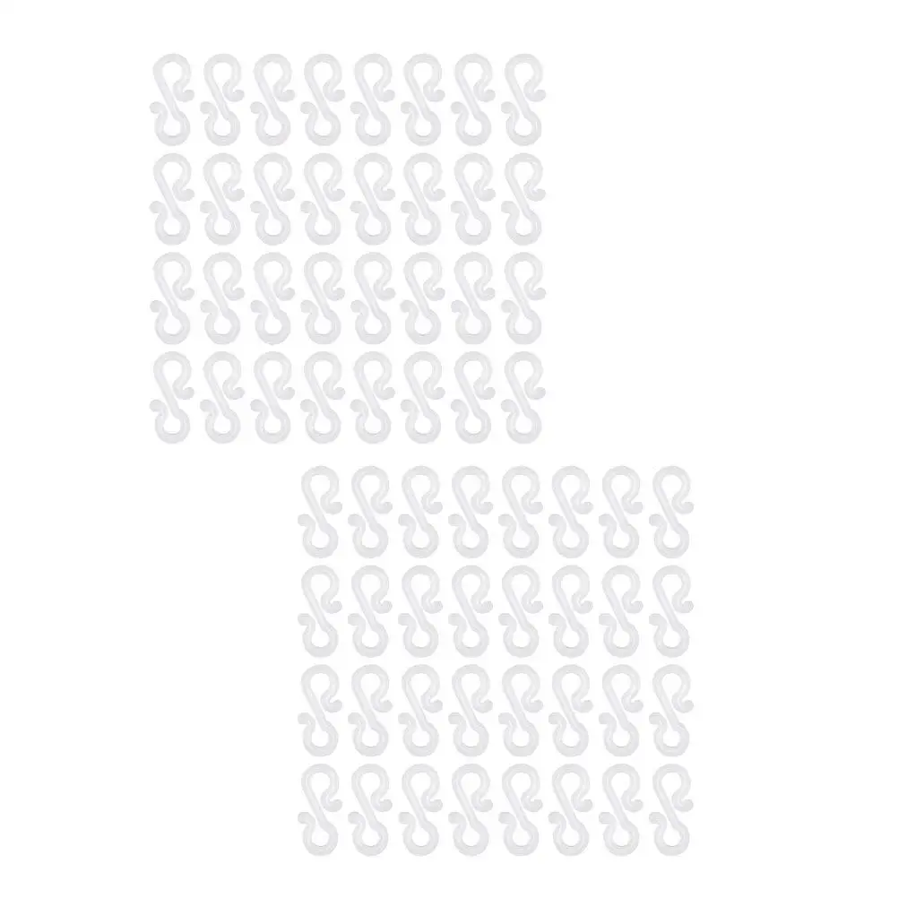 

100 Pcs Lamp Clip Hook Small Christmas Lights Outdoors Fixing Xmas Hanging Hanger Party