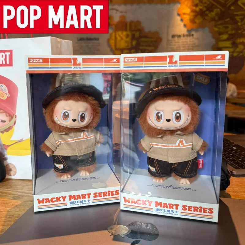 POP MART モンスターズ ラブブ ワッキーマートシリーズ ビニールドール かわいいアニメフィギュア デコレーション オリジナルブラインドボックス サプライズ 誕生日プレゼント