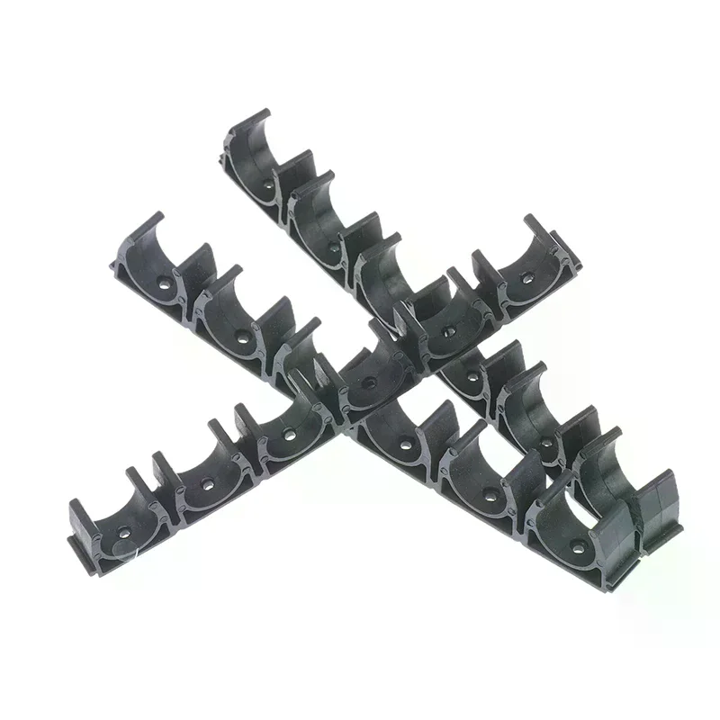 Pneumatic Tube Air Hose Fixing Clamp 6 Way 4/6/8/10/12/14/16/18/20MM Water Pipe Holder Gas Compressor Tubing Diversion Flow Clip