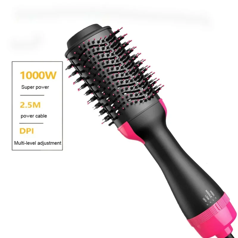 

Updated Heating Comb Straightener Hot Air Brush One-Step Hair Dryer Volumizer Styler Dryer Blow Dryer Brush 1000W Hair Dryers