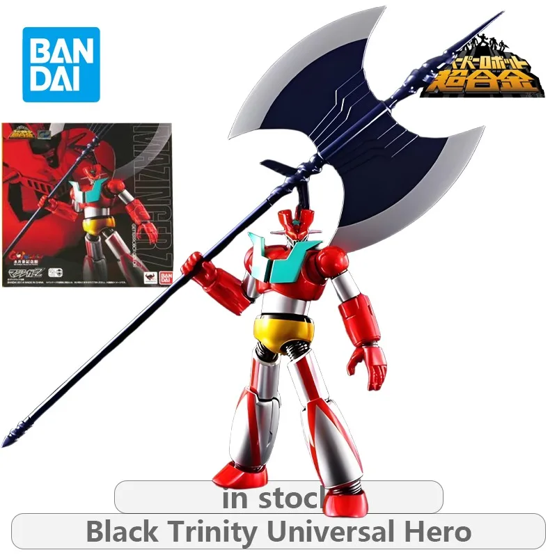 Bandai Super Robot Superalloy Finished Products Series Black Tower Anime Action Figure Model Toys Model Ornaments Gifts for Boys