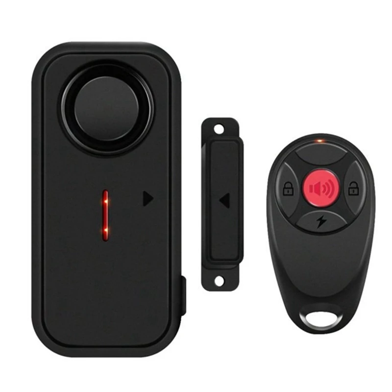 문짝 창문 도난 경보 센서, 무선 리모컨 도난 방지 경보 시스템 키트, 가정 보안 문짝, 열림 감지기