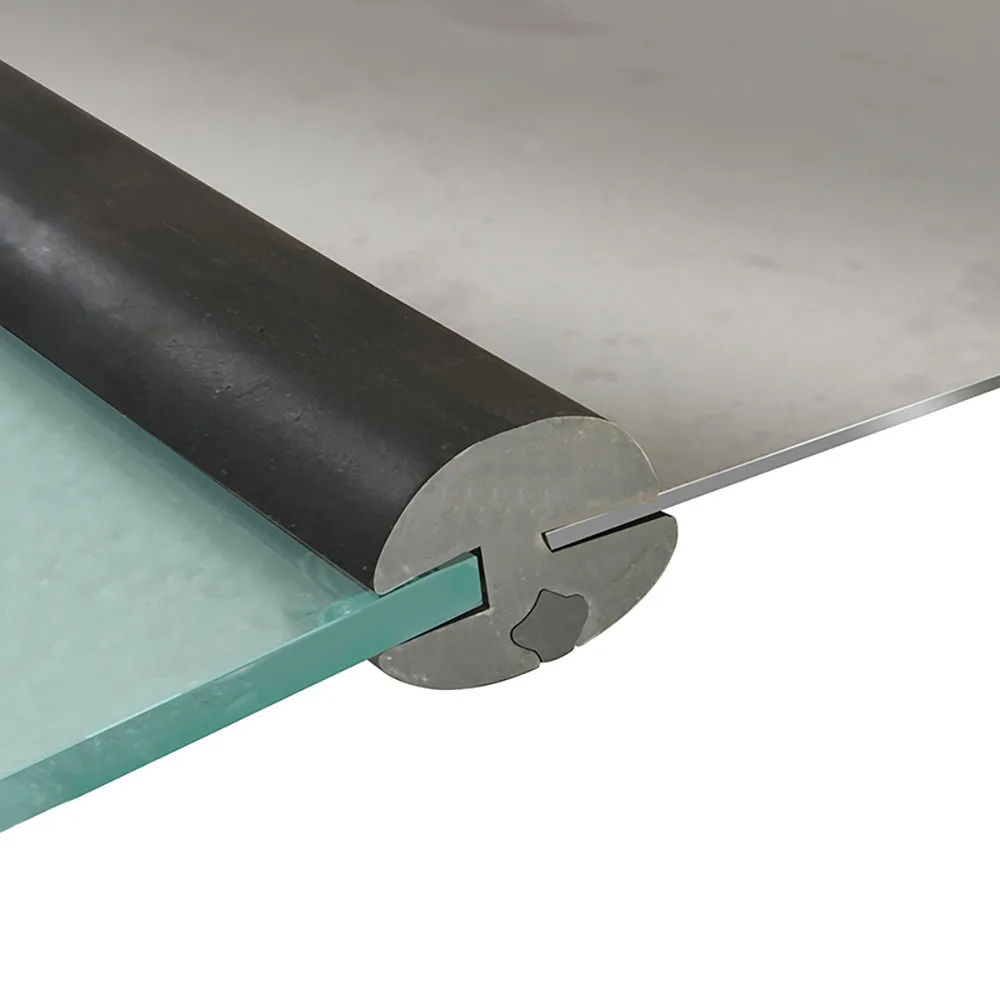 Rubber Distribution Cabinet Glass Curtain Wall Sponge Seal Strip Glazing Tape Shock Absorption Strips Three-Port Caulking Strip