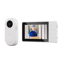 4.3 Inch Ips Screen 115 Degree Wide Angle Visual Doorbell Digital Door Viewer Home Supplies For Household Accessories
