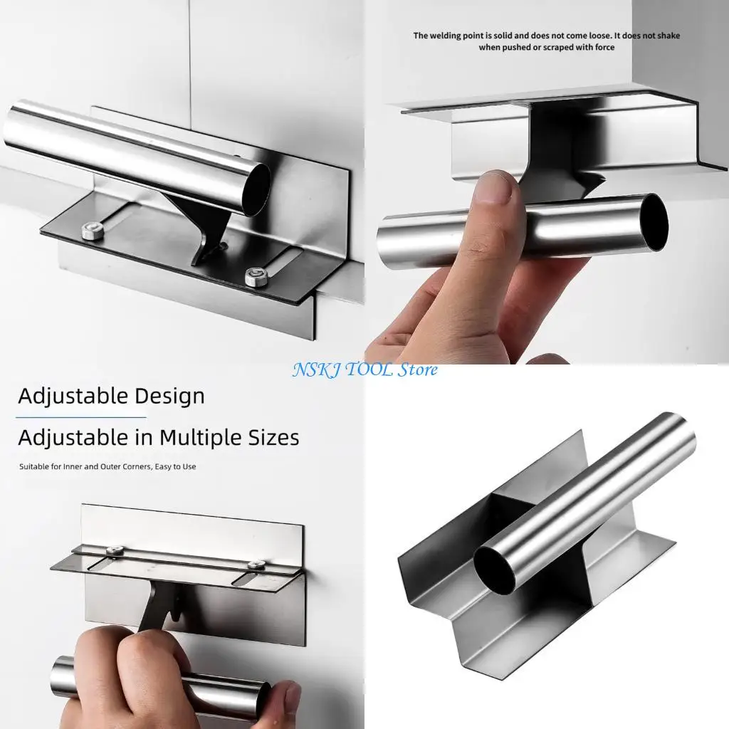 L8RC Stainless Steel Corner Tool 90 Degree Corner Ergonomic Diatom Mud
