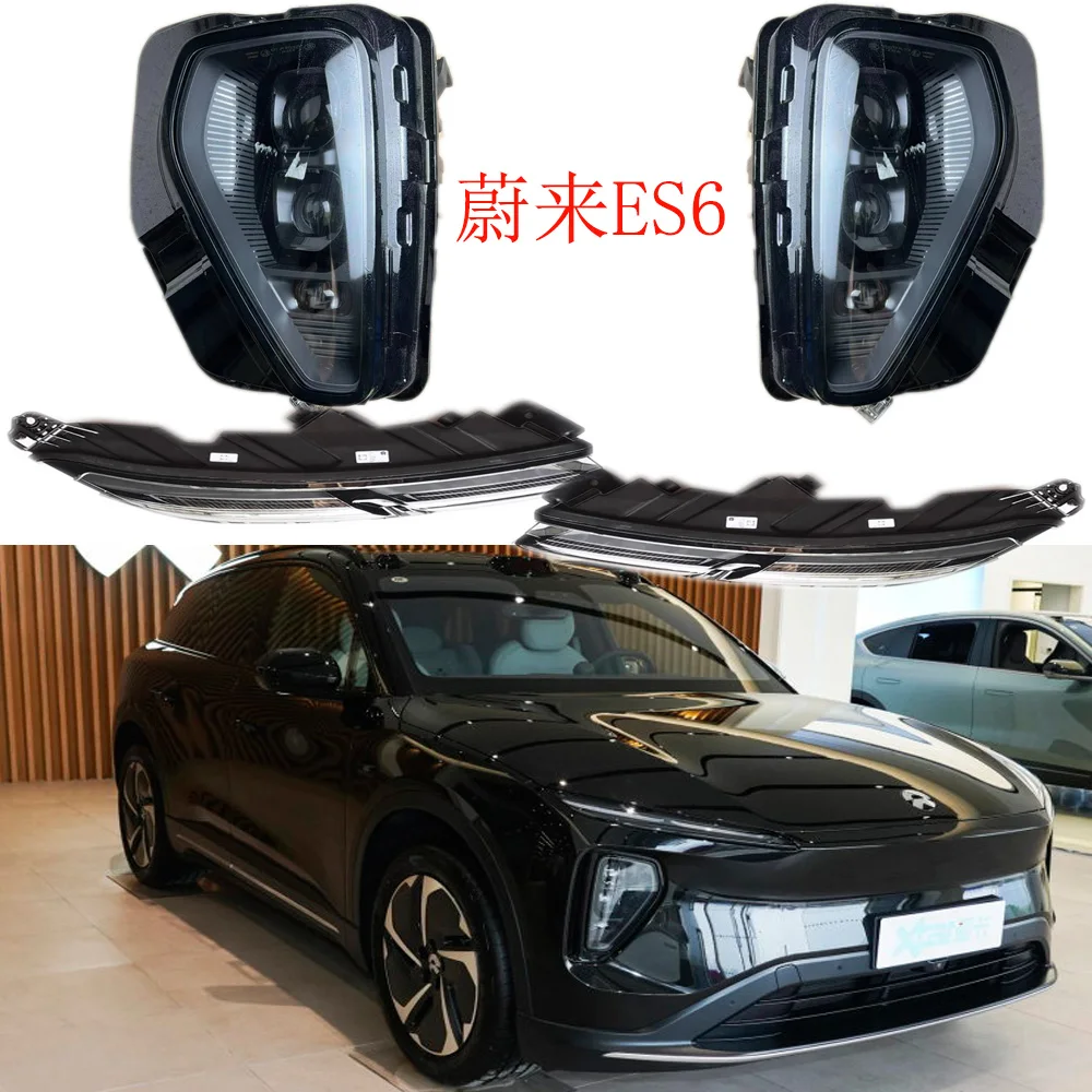 car accessories bupmer NIO ET6 head light for NIO ES6 headlight LED 2022～2024y daytime light fog for NIO ES6 taillight