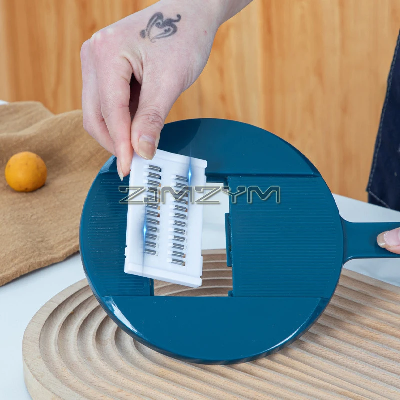 9 in 1 Vegetable Chopper Multifunctional Vegetable Slicer Cutter with Container Carrot Fruit and Garlic Chopper Kitchen Gadget