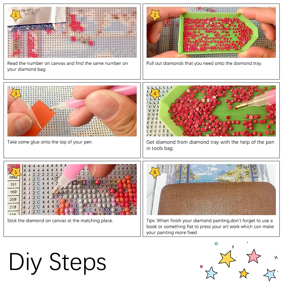 RUOPOTY 5D الماس طقم الطلاء هدية عيد الميلاد DIY شخصية الماس صور الفن تخصيص الصورة الخاصة بك ديكور المنزل