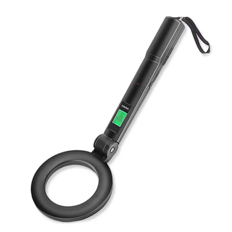 

A20F-Foldable Handheld Metal Detect Set Kit 360°Scanning Metal Detector Metal Scanner Security Checker For Treasure Monitor Mete