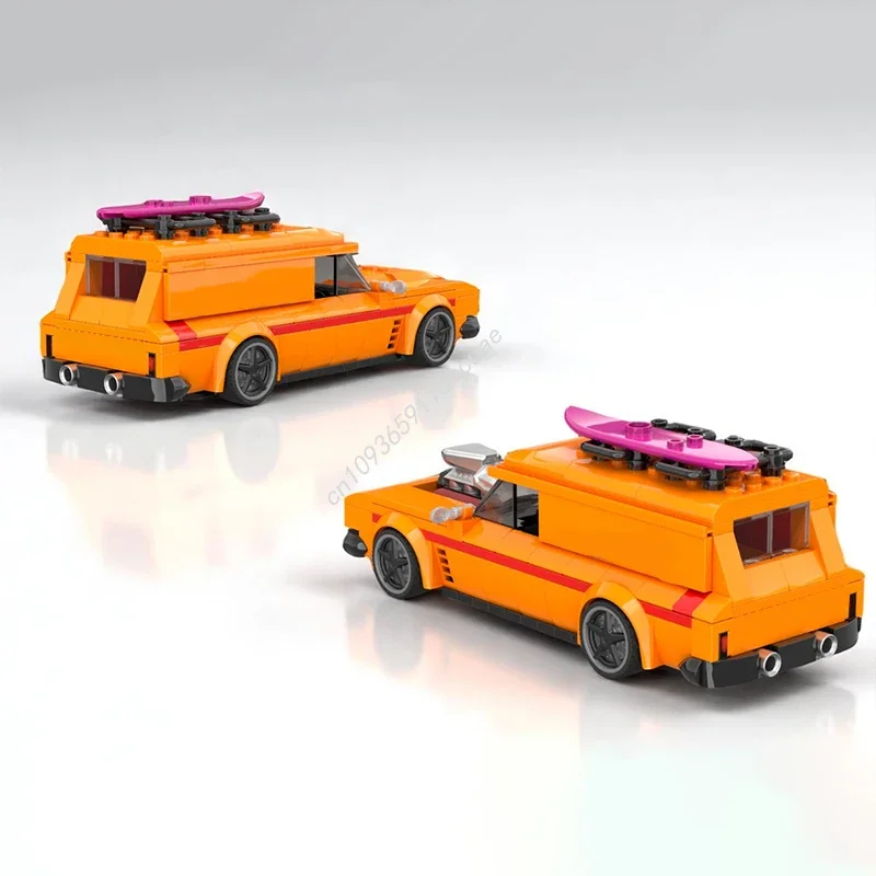 331pcs MOC Holden Sandman Wheeler Dealers City Champions Super Car Building Blocks Toy To Develop Patience And Concentration Chr