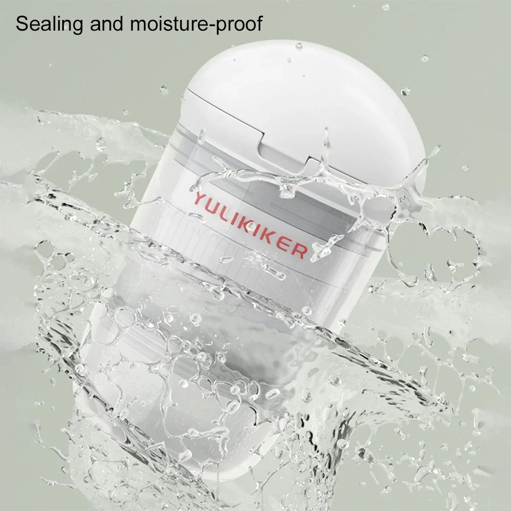 

New Multifunction Portable Powder Tablet Grinder Powder Pill Cutter Medicine Splitter Box Storage Pill Crusher Splitters