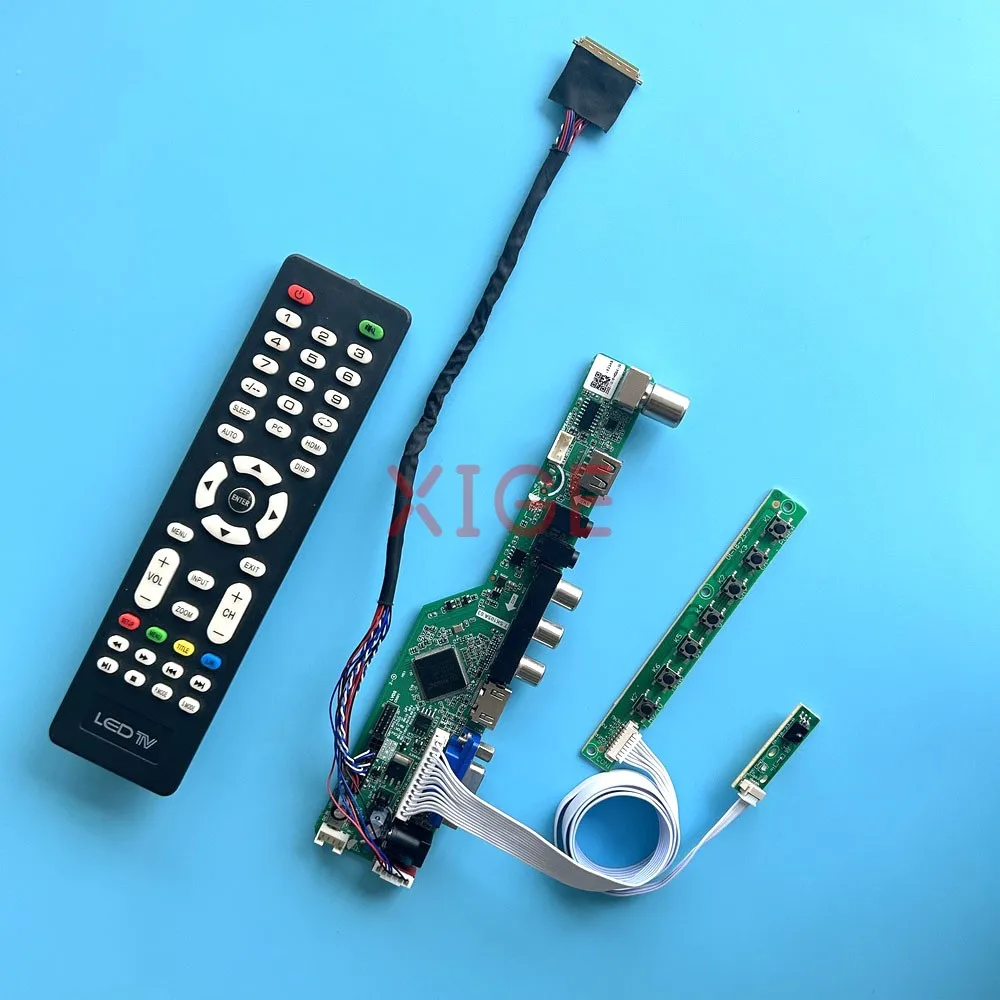 

Для LTM184HL01-C01 LTM184HL01-M01 18,4 "HDMI + VGA + AV + USB 40-контактный LVDS экран ноутбука аналоговый ТВ 1920x1080 комплект платы контроллера драйвера