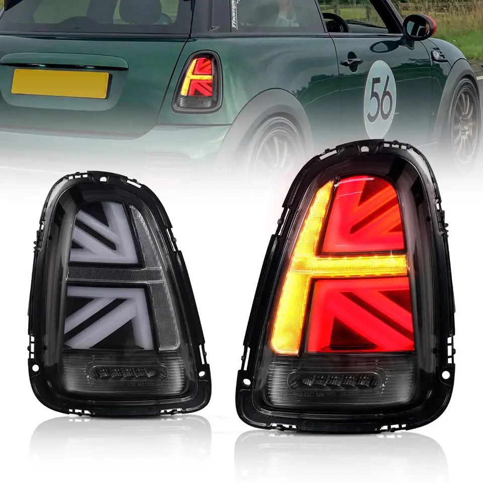 

Car Tail Light Assembly For BMW Mini R56 R57 R58 R59 LED Taillights 2007-2013 Rear Brake Light Turing Signal Reverse Fog Lamp