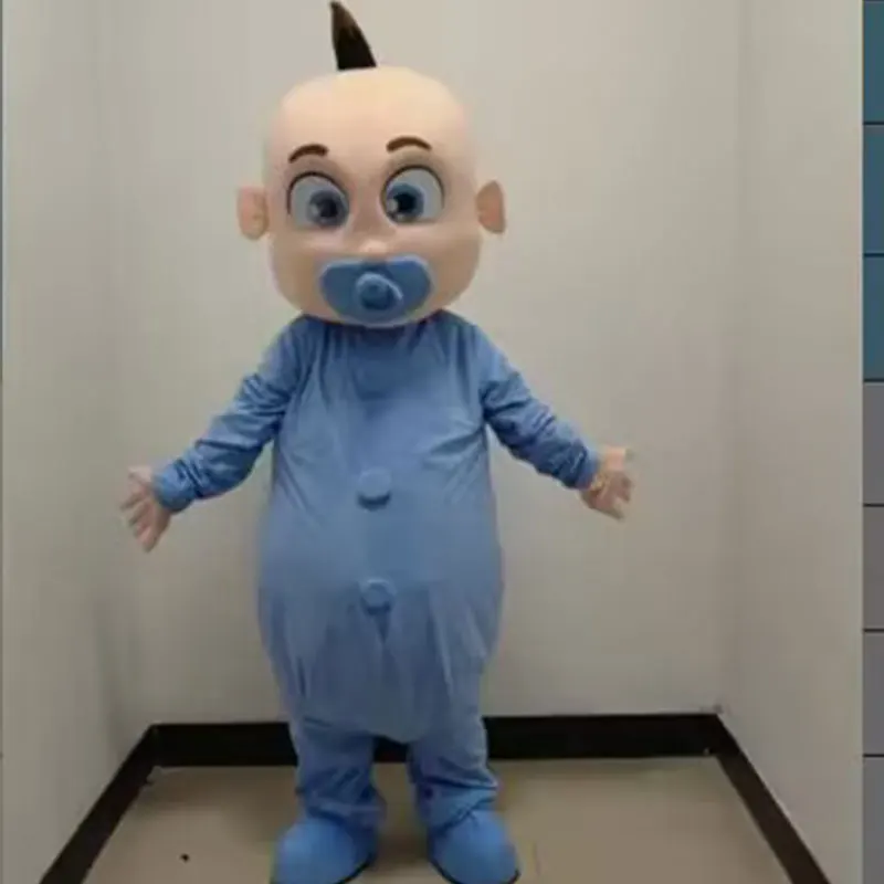 Cute Baby Mascot Costume Cartoon Boy and Girl Mascot Clothing Birthday Party Adult Walking Set Lovely Baby Dressing Plush Props