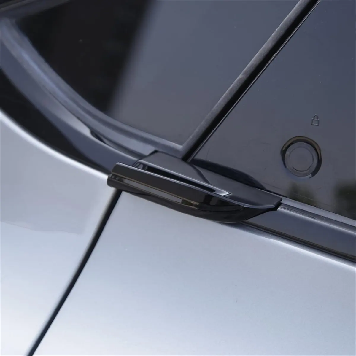 #16M (Black)Exterior Door Handle Rear Left Right Door Handle Accessories,Automotive Parts & Accessories