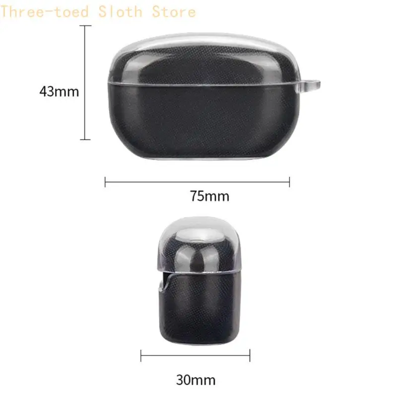Stoßfestes Gehäuse, weiche TPU-Abdeckung für WF-1000XM5, staubdichte Hülle, waschbare Schale E74A – Detail 6