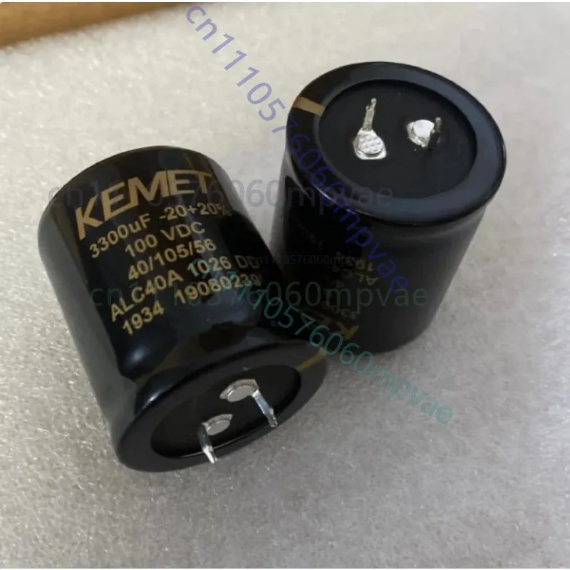 

1PCS Original KEMET BHC ALC40 100V 3300UF 35X40mm A571EF332M100AV57D audio aluminum electrolytic capacitor