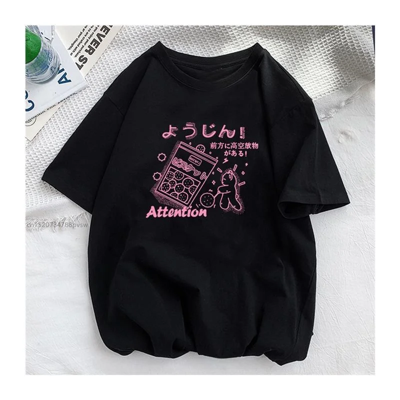 T-shirt drôle décontracté pour femmes, grande taille, imprimé à la main, Version Cleanfit H, matériau en lin, autre matériau 00%, adapté à l'âge moyen