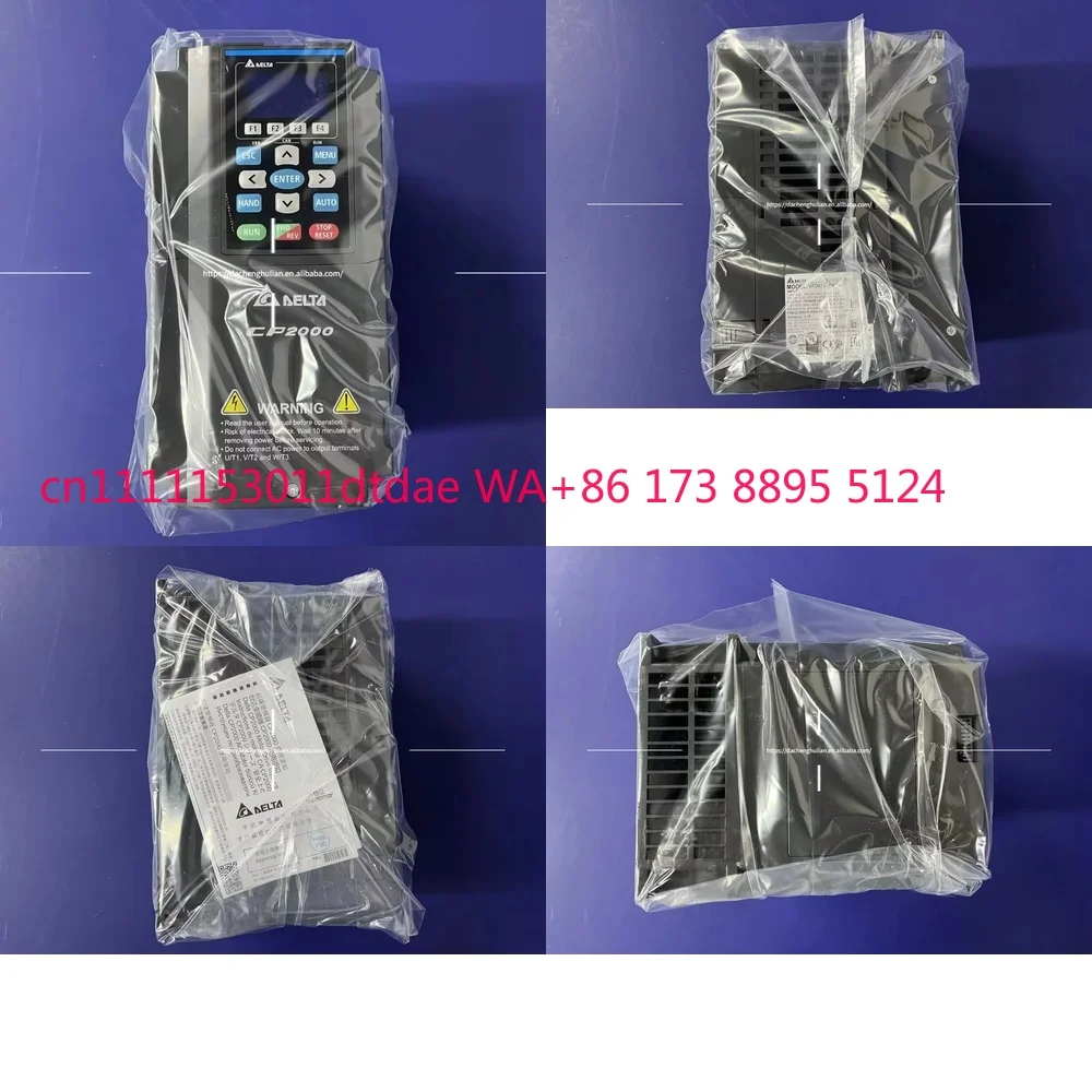 

VFD CP2000 Series Inverter for VFD075CP43B-21 7.5 kW 10 460V AC 18A 3 Phase Variable Frequency Drive Motor