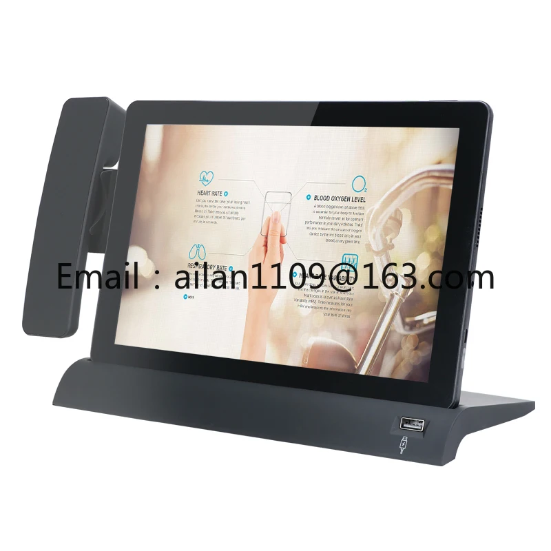 Smart Home Tablet Desktop 10 Inch 5G WiFi+ B/T 5.0 Android Tablet PC with Docking Station and BT Phone