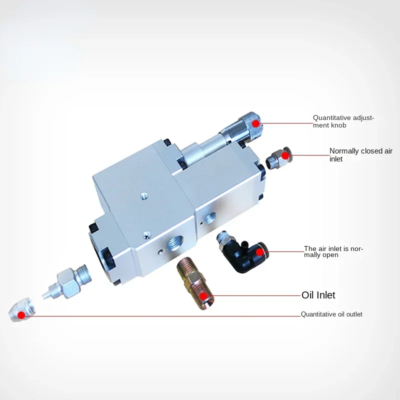 Grease Proportional Valve Pneumatic Quantitative Dispensing Valve Doper Bearing High Pressure Oiler Lubricating Grease Control