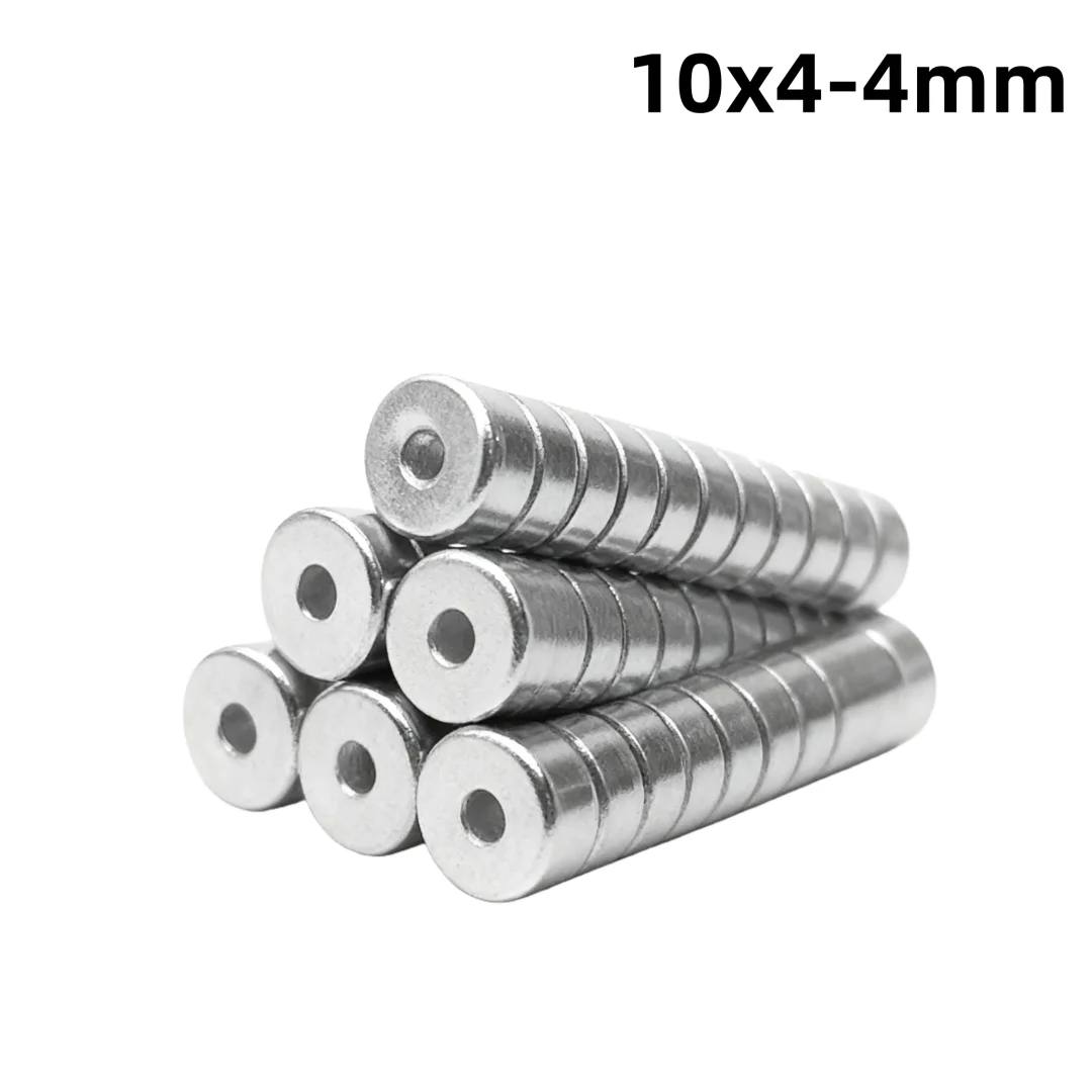 10x4-4mm Powerful Magnets Strong Round Magnets For Fridge, DIY, Building, Scientific, Craft, Education 10*4-4 10x4-4