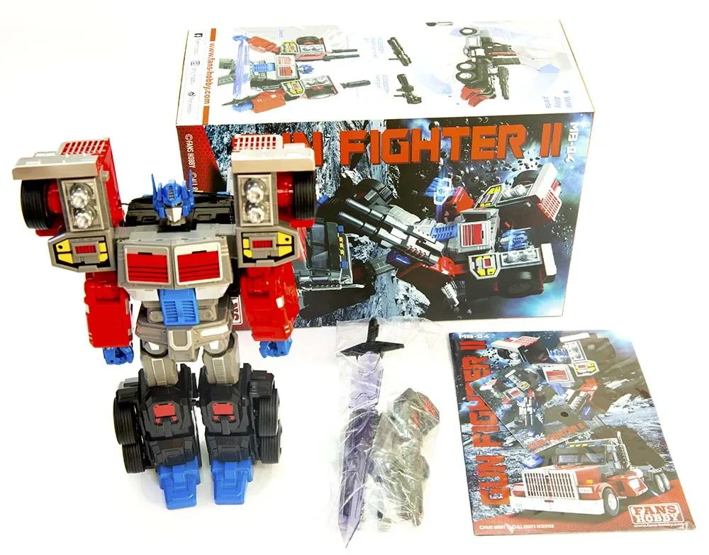 New Transforming Toys in Stock FansHobby MB-04 MB04 Gunslinger Master Builder IDW OP. FH Action Figure Collection Gift