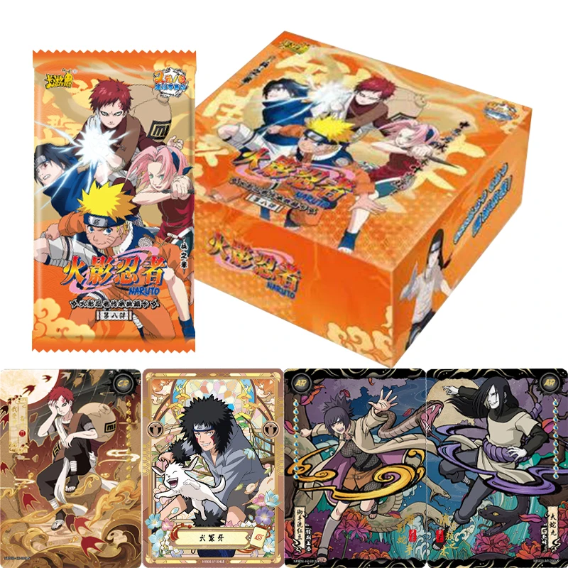 

KAYOU Genuine Naruto Card T2W8 Chapter of Soldiers Uzumaki Naruto Gaara CR Rare Anime Characters Inherit Collection Cards Toys