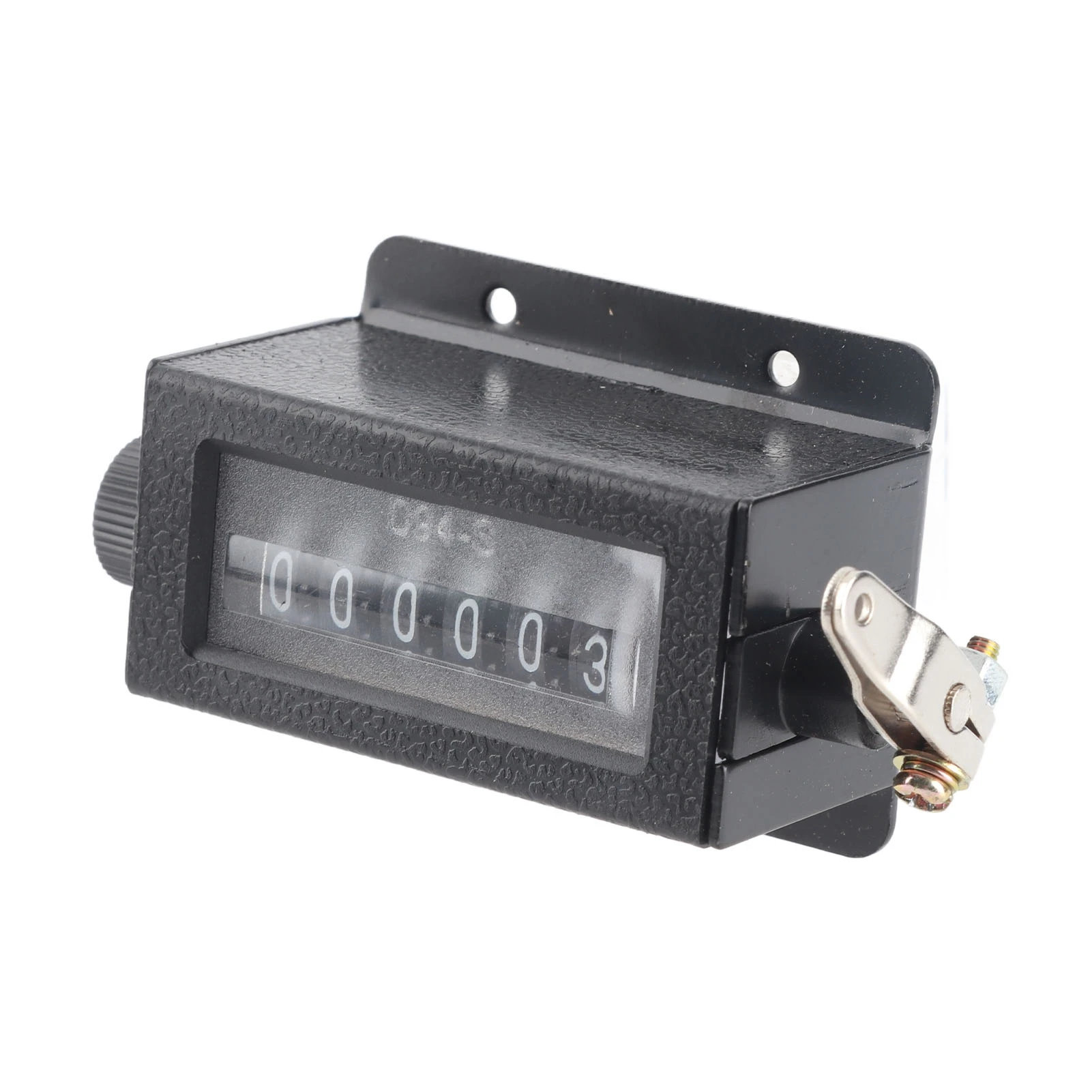عداد ميكانيكي D94-S مكون من 6 أرقام عداد سحب قابل لإعادة الضبط 0-999999 نطاق العد أدوات السجلات التراكمية عداد ميكانيكي
